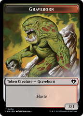 Thopter // Graveborn Double-Sided Token [Commander Masters Tokens] | Chromatic Games