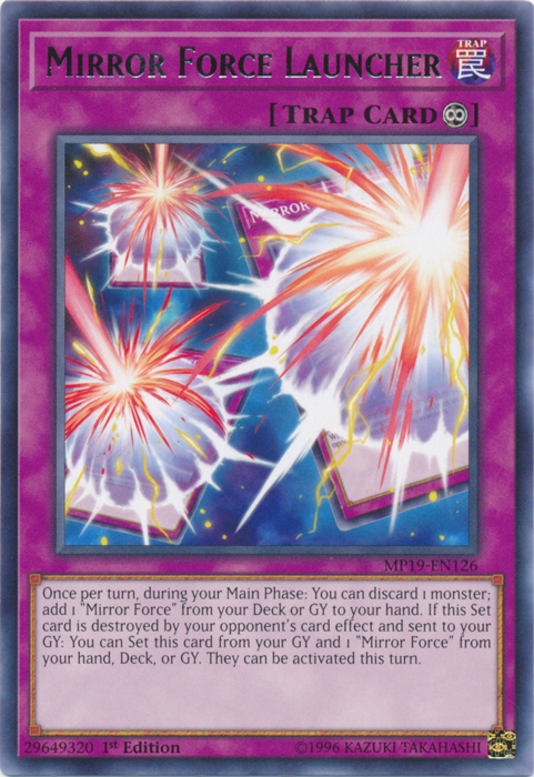 Mirror Force Launcher [MP19-EN126] Rare | Chromatic Games