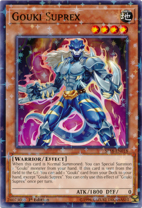Gouki Suprex [SP18-EN018] Starfoil Rare | Chromatic Games