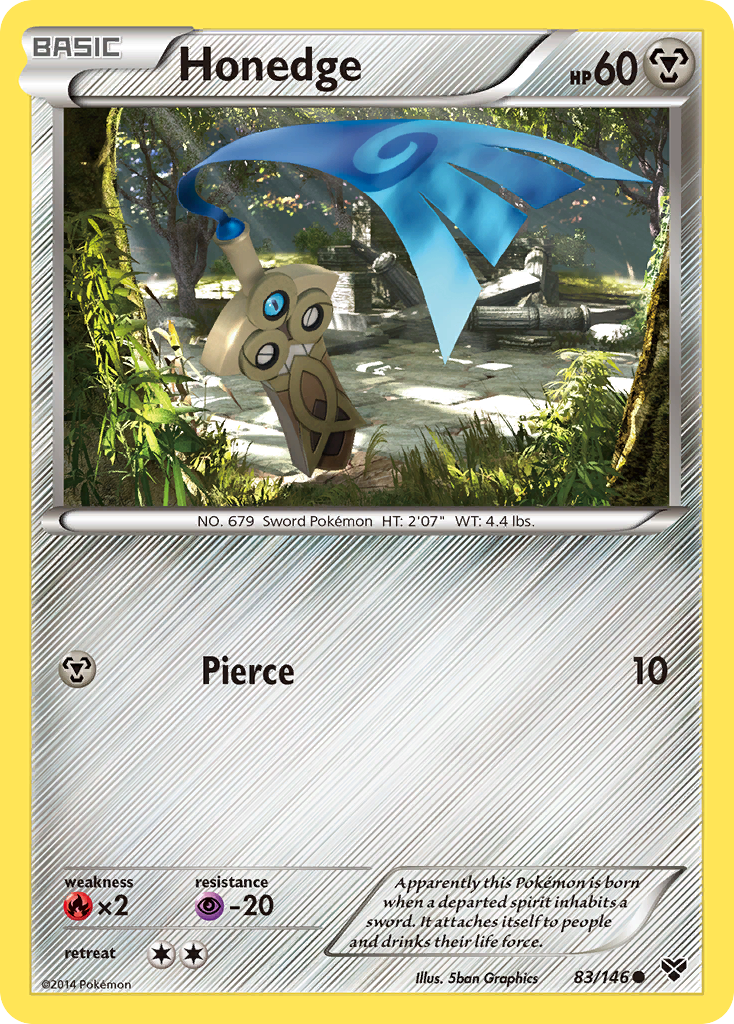Honedge (83/146) [XY: Base Set] | Chromatic Games