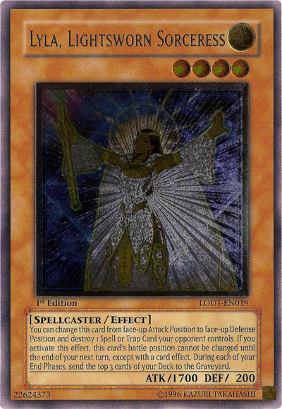 Lyla, Lightsworn Sorceress [LODT-EN019] Ultimate Rare | Chromatic Games
