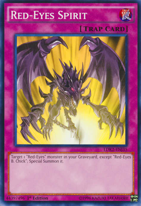 Red-Eyes Spirit [LDK2-ENJ35] Common | Chromatic Games