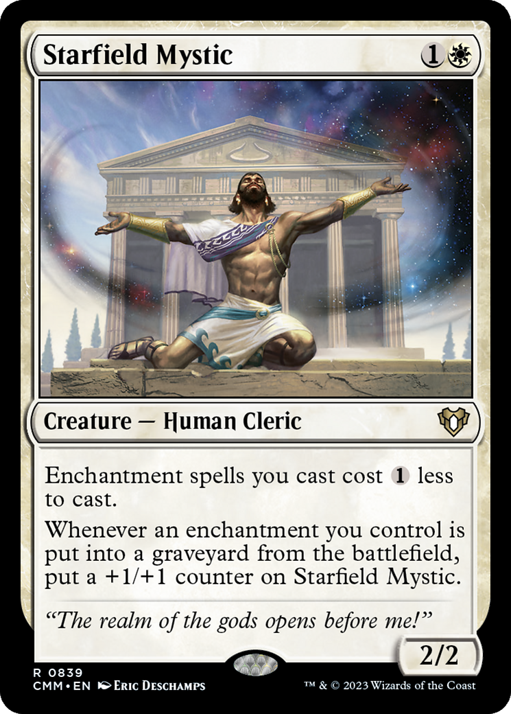 Starfield Mystic [Commander Masters] | Chromatic Games