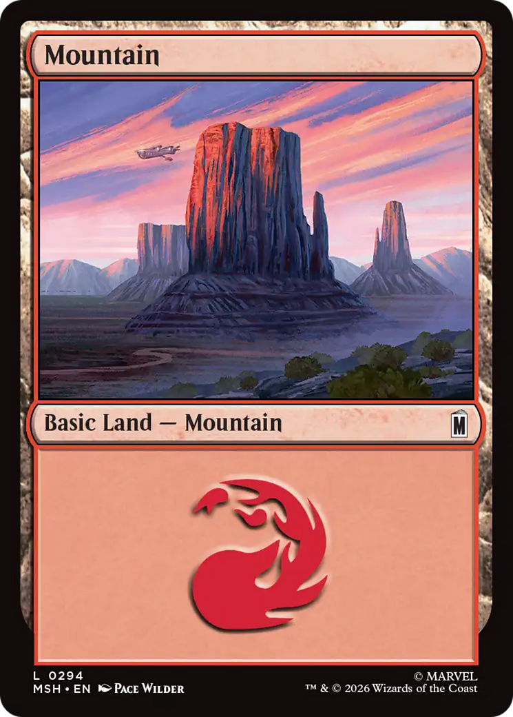 Mountain (0294) [Marvel Super Heroes] | Chromatic Games