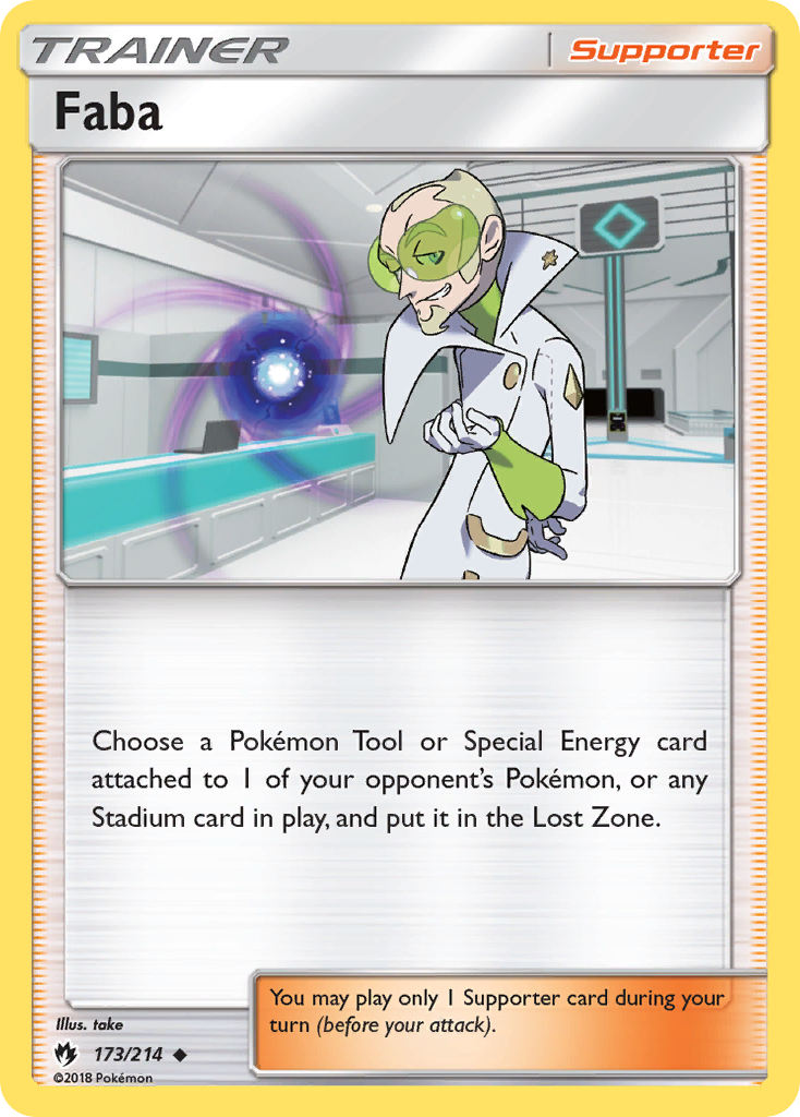 Faba (173/214) [Sun & Moon: Lost Thunder] | Chromatic Games