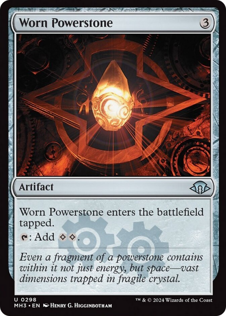 Worn Powerstone [Modern Horizons 3] | Chromatic Games