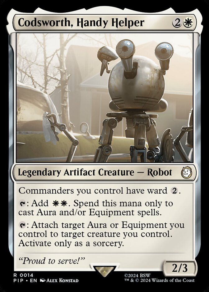 Codsworth, Handy Helper 14 (Universes Beyond: Fallout)  | Chromatic Games