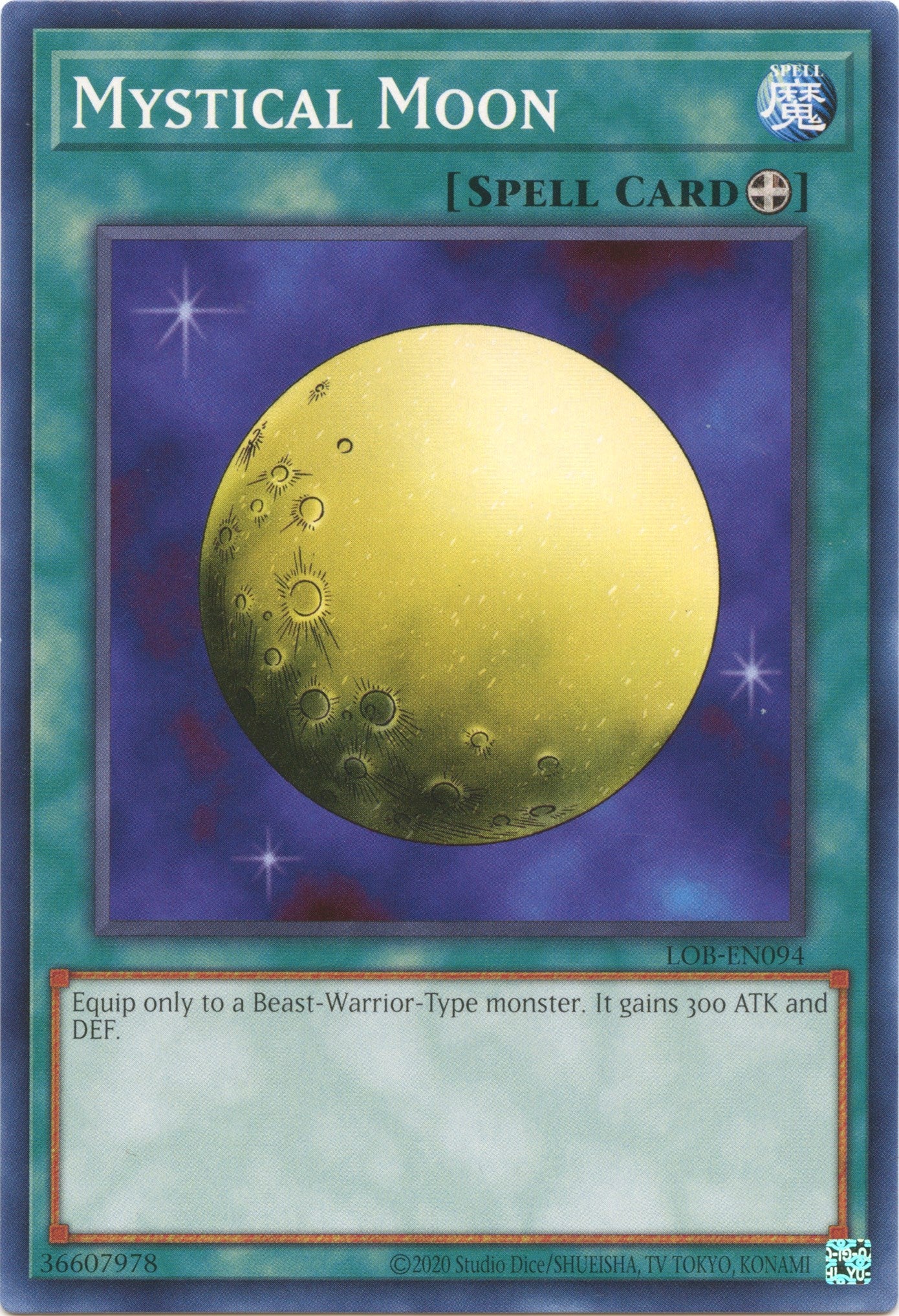 Mystical Moon (25th Anniversary) [LOB-EN094] Common | Chromatic Games