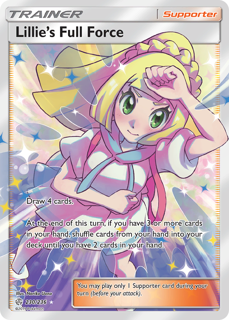 Lillie's Full Force (230/236) [Sun & Moon: Cosmic Eclipse] | Chromatic Games