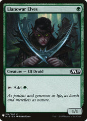 Llanowar Elves [Mystery Booster] | Chromatic Games