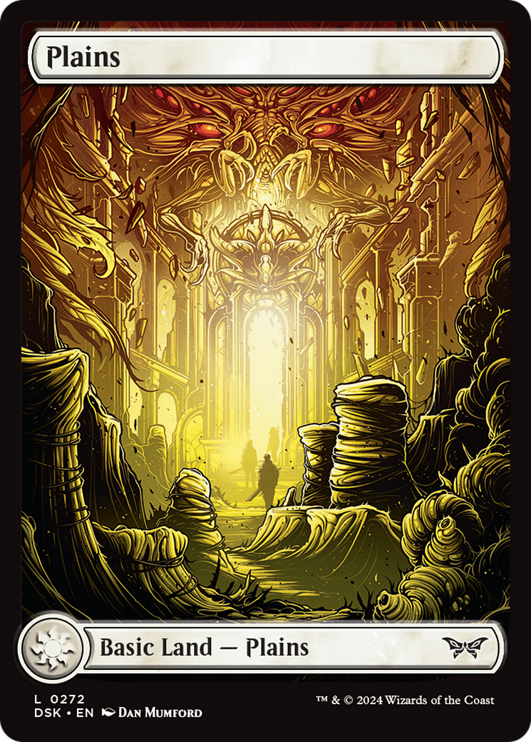 Plains (272) - Full Art [Duskmourn: House of Horror] | Chromatic Games