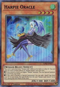 Harpie Oracle (Blue) [LDS2-EN077] Ultra Rare | Chromatic Games
