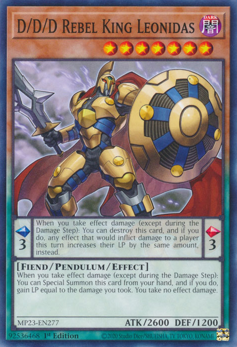 D/D/D Rebel King Leonidas [MP23-EN277] Common | Chromatic Games