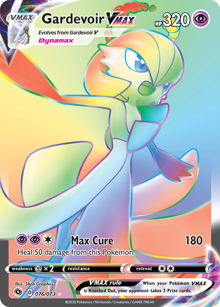 Gardevoir VMAX (076/073) [Sword & Shield: Champion's Path] | Chromatic Games