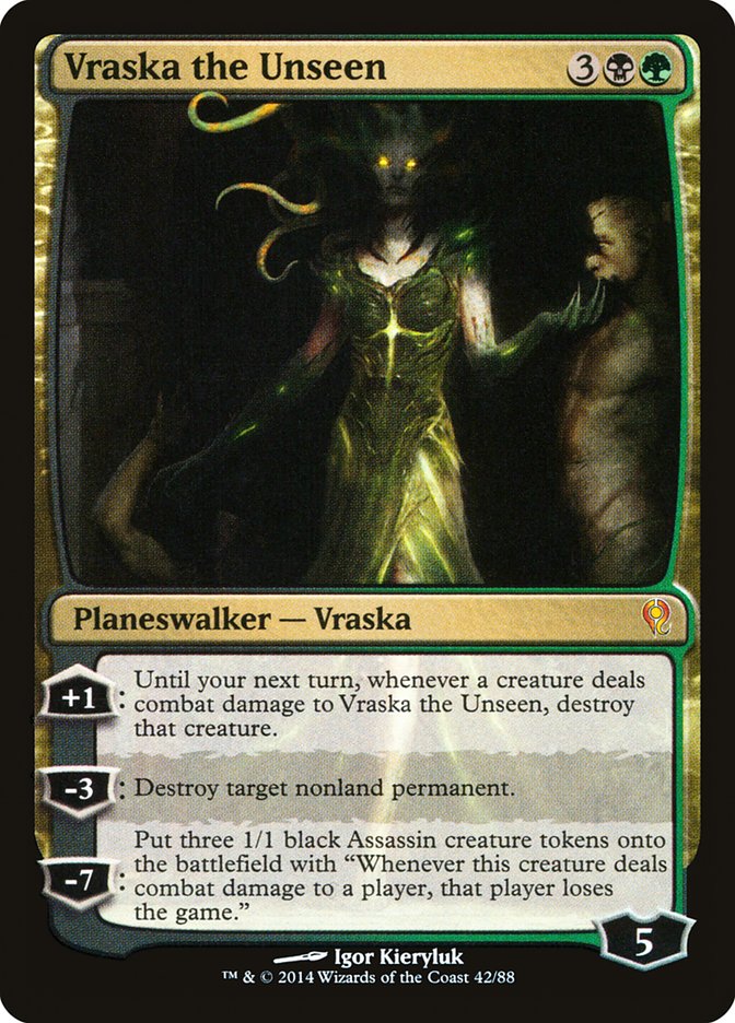 Vraska the Unseen [Duel Decks: Jace vs. Vraska] | Chromatic Games