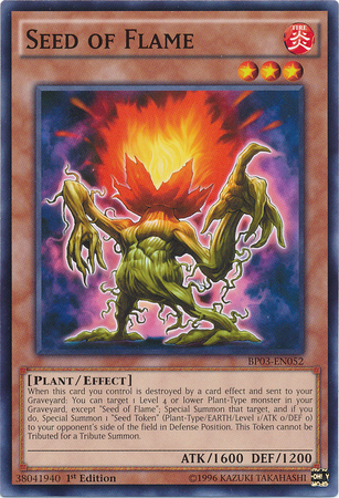 Seed of Flame [BP03-EN052] Common | Chromatic Games