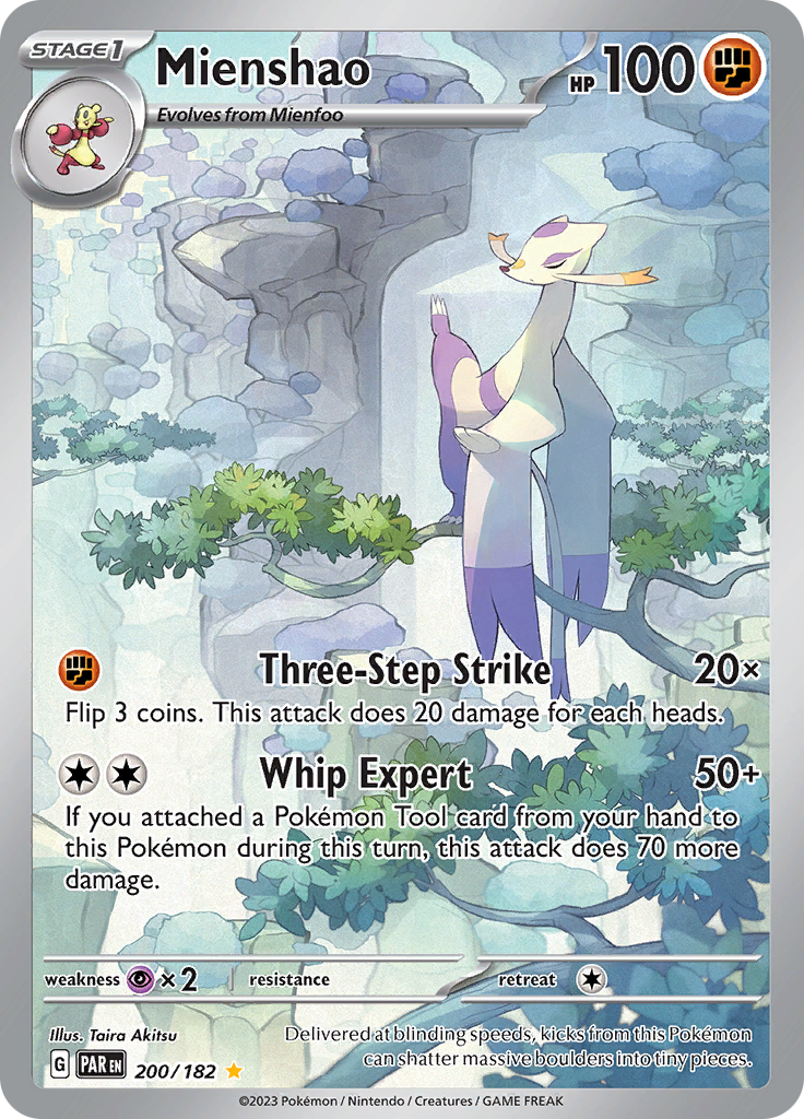 Mienshao (200/182) [Scarlet & Violet: Paradox Rift] | Chromatic Games