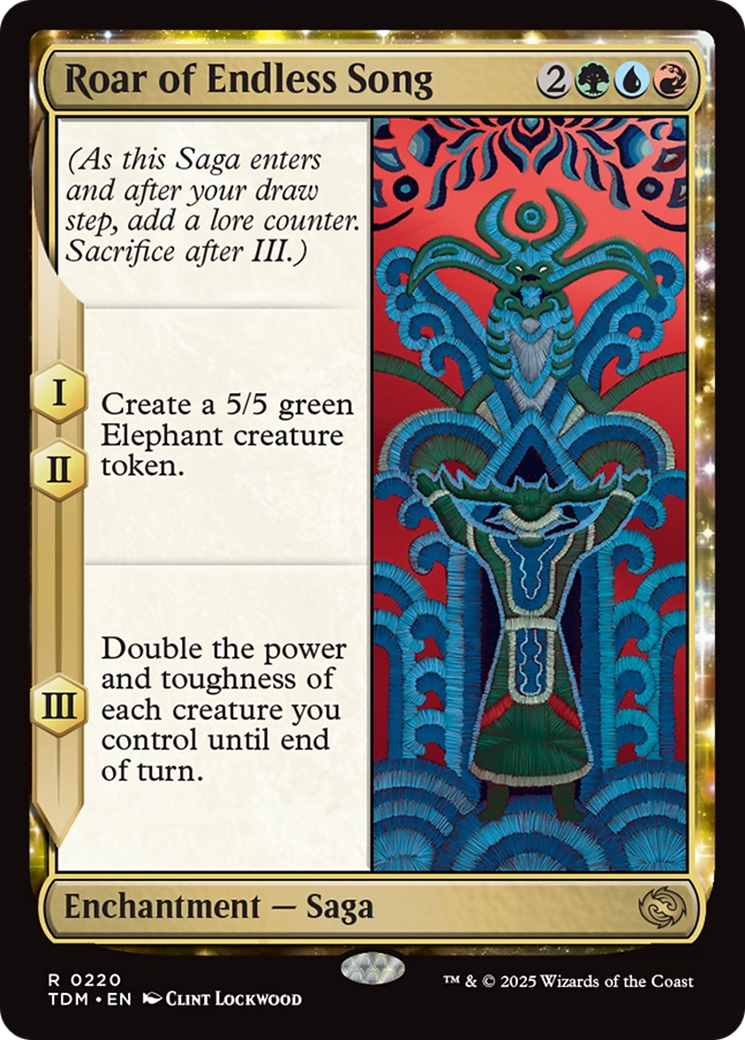 Roar of Endless Song [Tarkir: Dragonstorm] | Chromatic Games