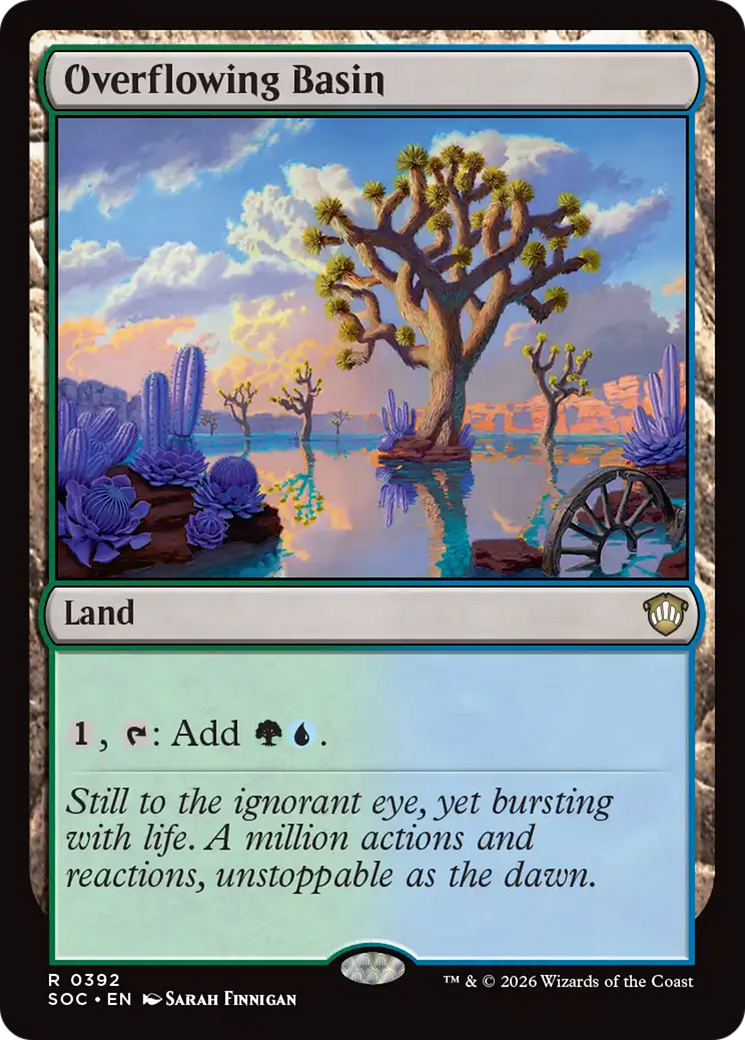 Overflowing Basin [Secrets of Strixhaven Commander] | Chromatic Games