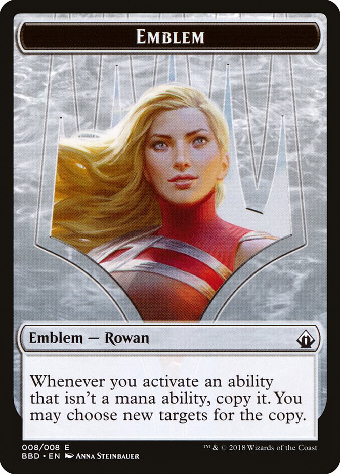 Rowan Kenrith Emblem [Battlebond Tokens] | Chromatic Games