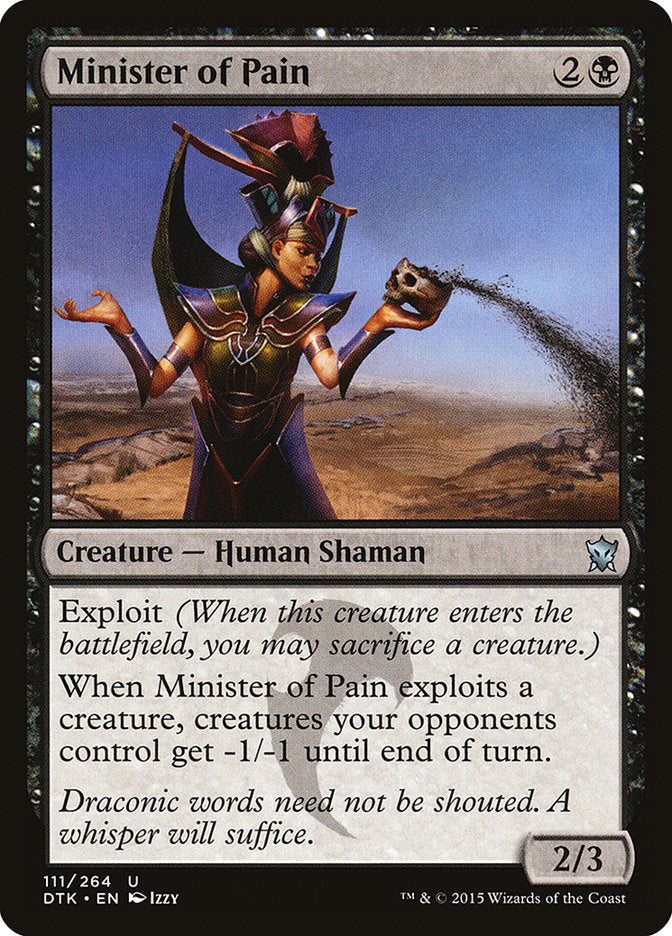 Minister of Pain 111/264 (Dragons of Tarkir)  | Chromatic Games