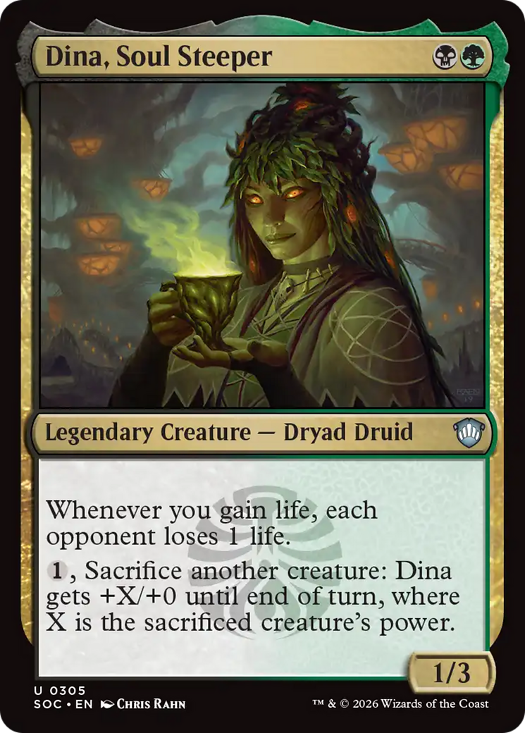 Dina, Soul Steeper [Secrets of Strixhaven Commander] | Chromatic Games