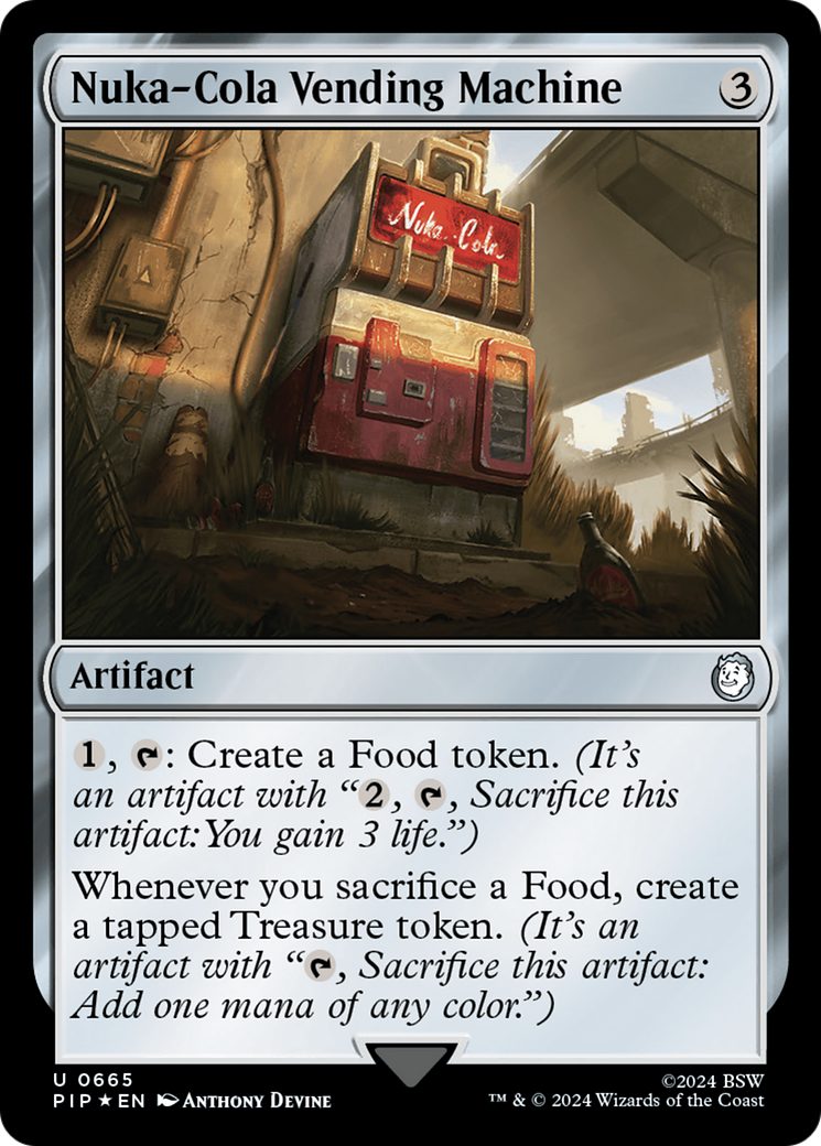 Nuka-Cola Vending Machine (Surge Foil) [Fallout] | Chromatic Games