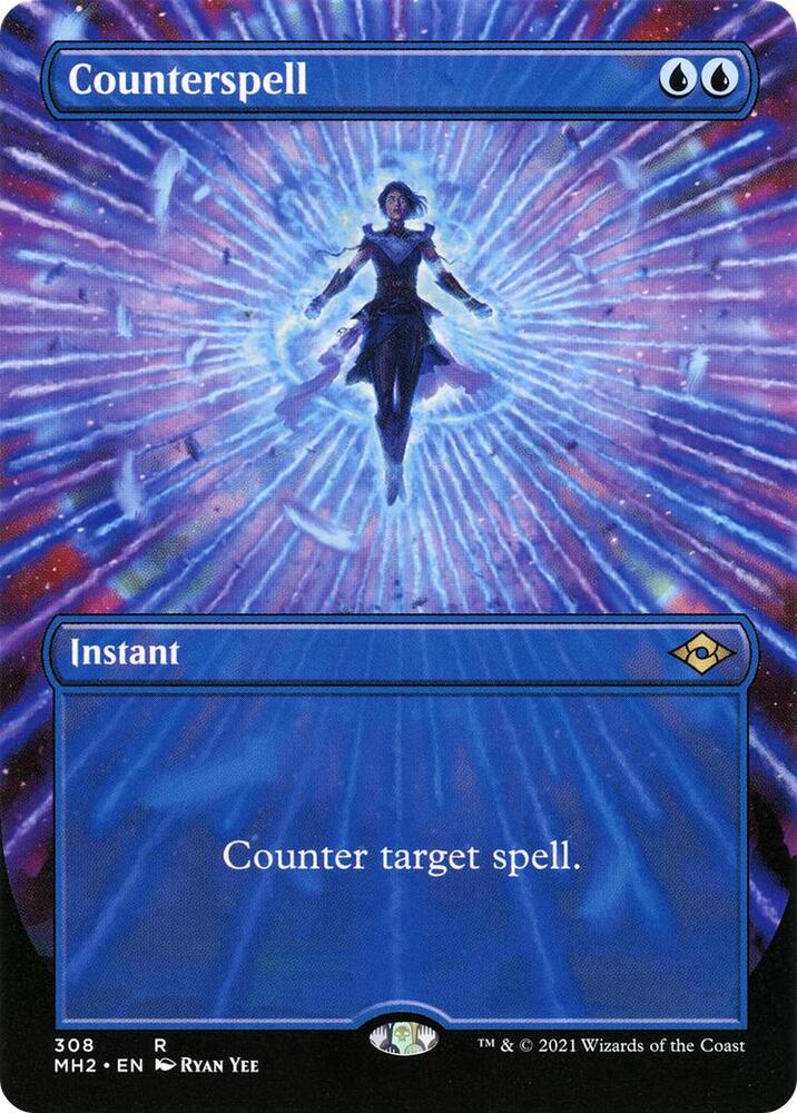 Counterspell Borderless 308 (Modern Horizons 2)  | Chromatic Games