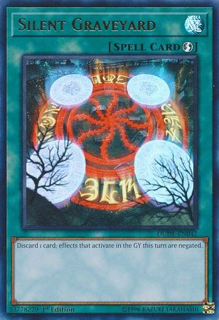 Silent Graveyard [DUDE-EN042] Ultra Rare | Chromatic Games