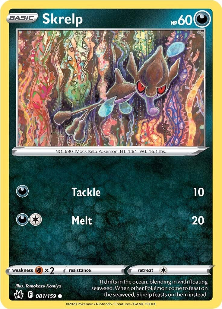Skrelp (081/159) [Sword & Shield: Crown Zenith] | Chromatic Games