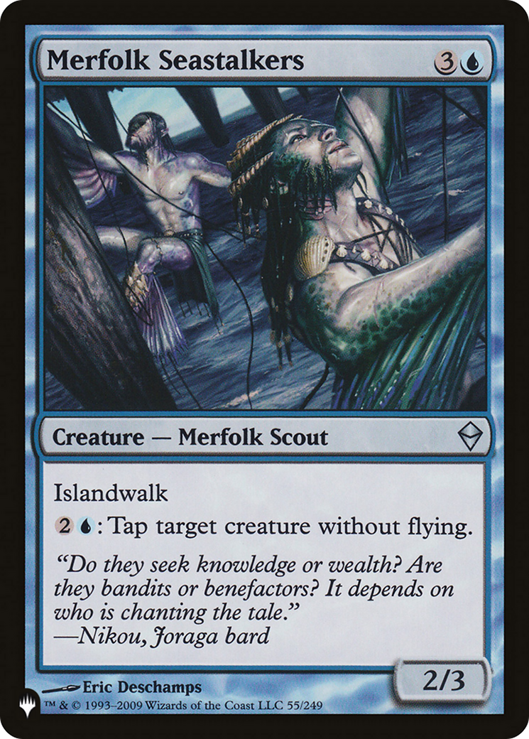 Merfolk Seastalkers [The List] | Chromatic Games