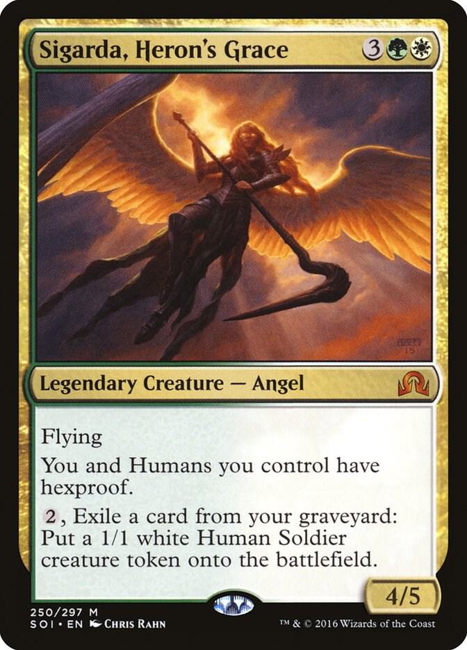Sigarda, Herons Grace 250/297 (Shadows over Innistrad)  | Chromatic Games