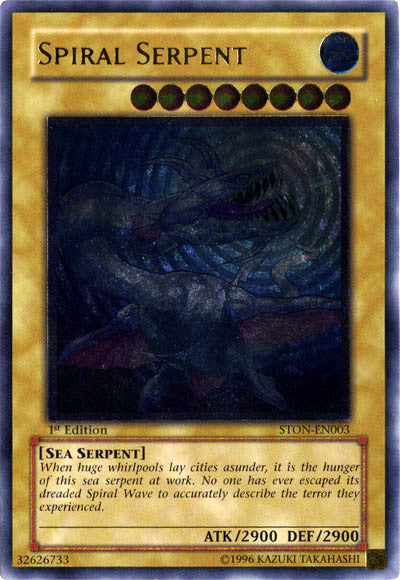 Spiral Serpent [STON-EN003] Ultimate Rare | Chromatic Games