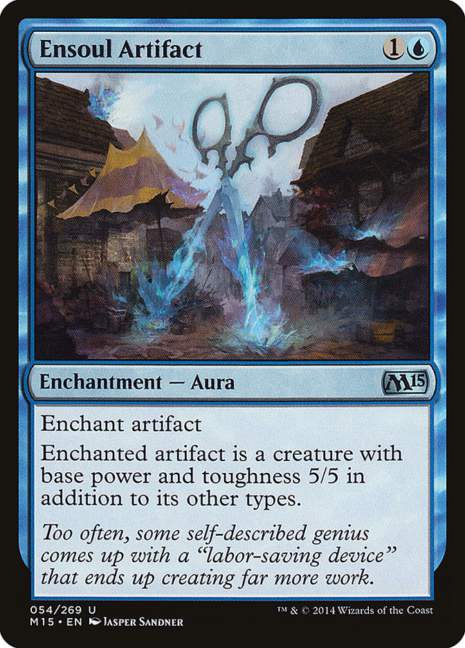 Ensoul Artifact 54 (Magic 2015 (M15))  | Chromatic Games