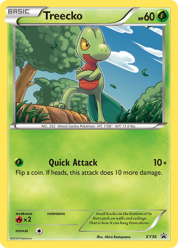 Treecko (XY36) [XY: Black Star Promos] | Chromatic Games