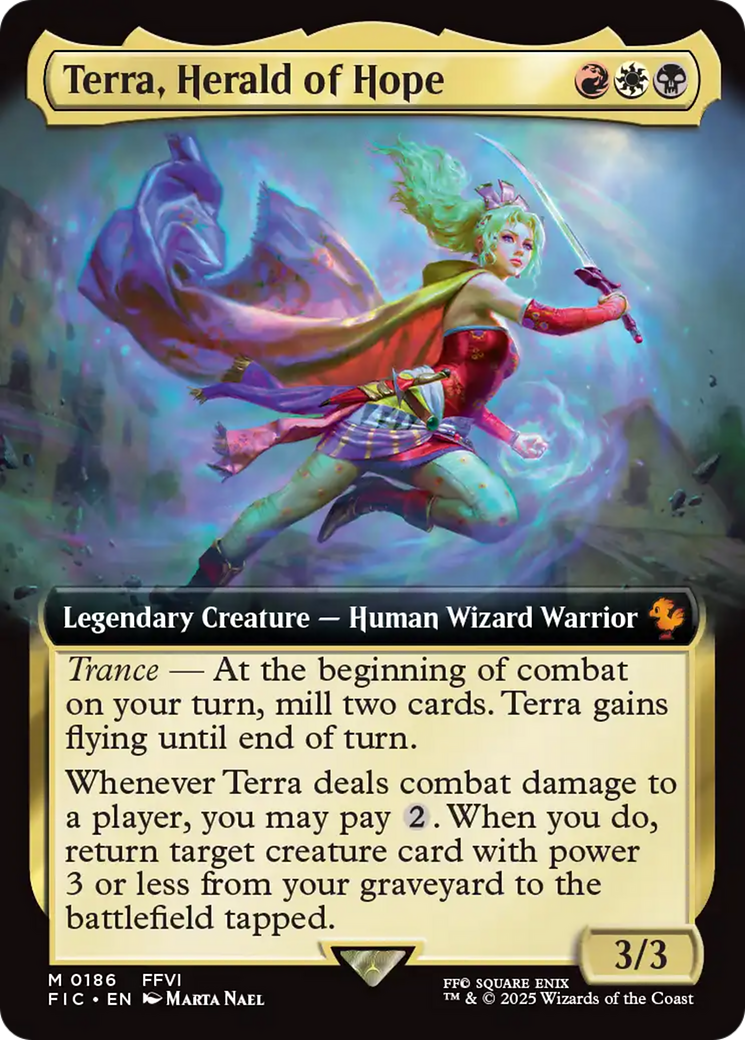 Terra, Herald of Hope (Extended Art) [FINAL FANTASY Commander] | Chromatic Games