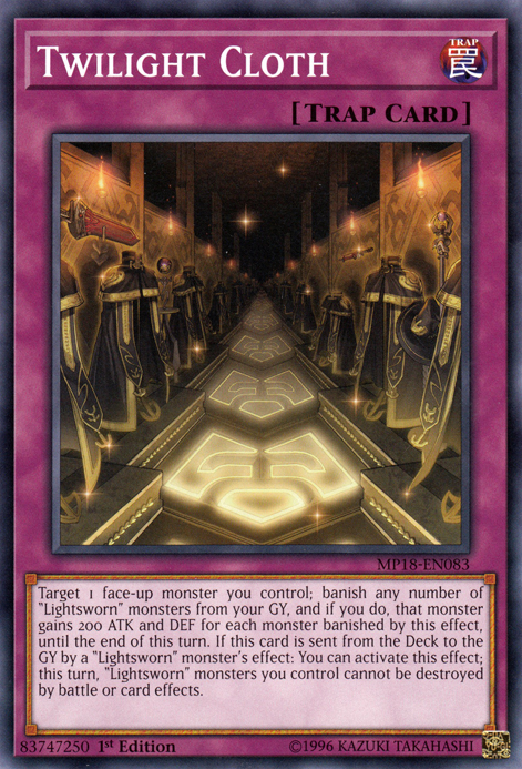Twilight Cloth [MP18-EN083] Common | Chromatic Games