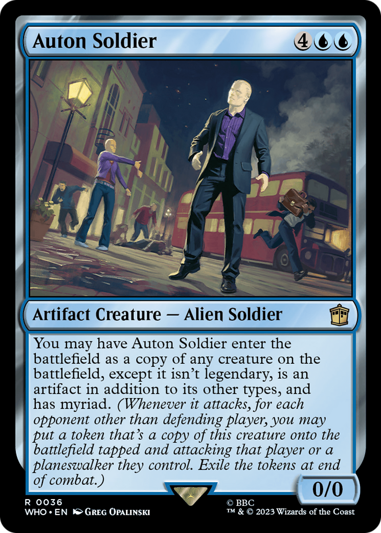 Auton Soldier [Doctor Who] | Chromatic Games