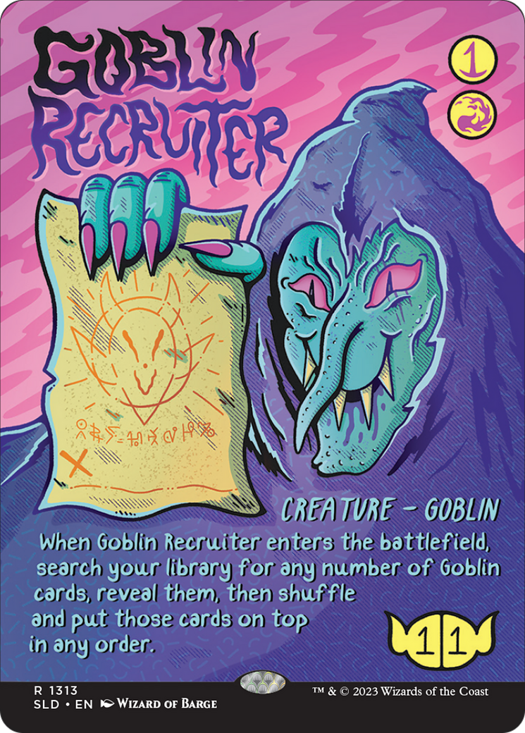 Goblin Recruiter (Rainbow Foil) [Secret Lair Drop Series] | Chromatic Games