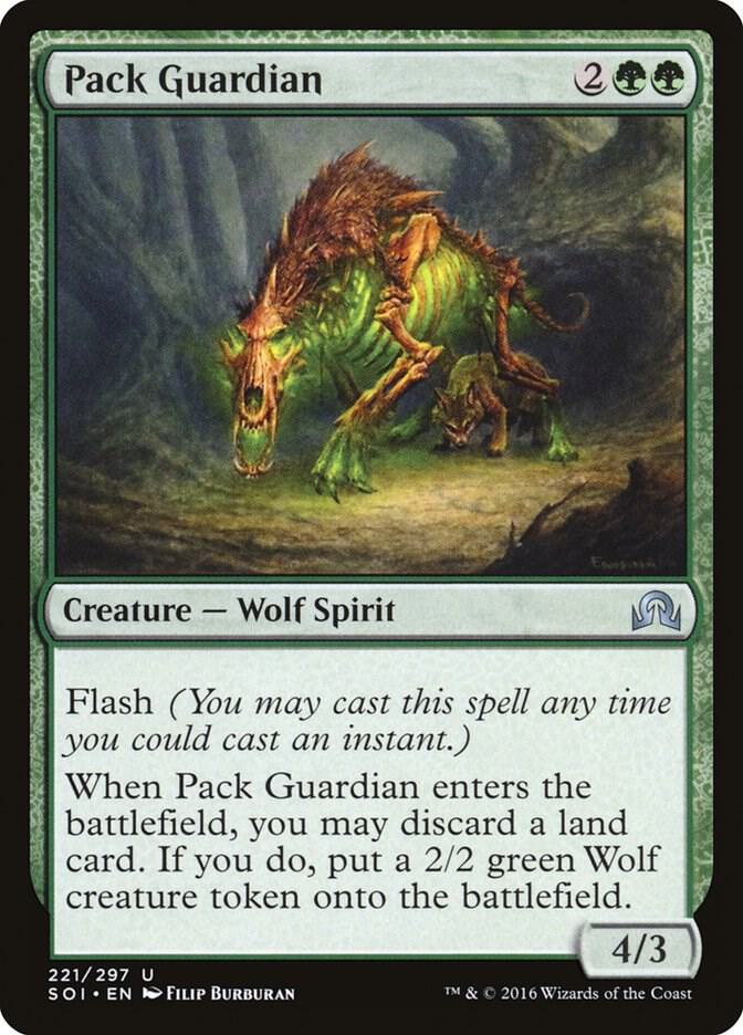 Pack Guardian 221/297 (Shadows over Innistrad)  | Chromatic Games