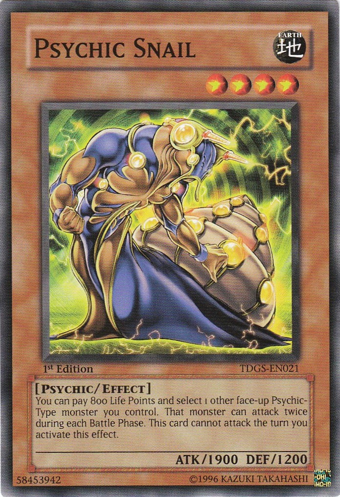Psychic Snail [TDGS-EN021] Common | Chromatic Games