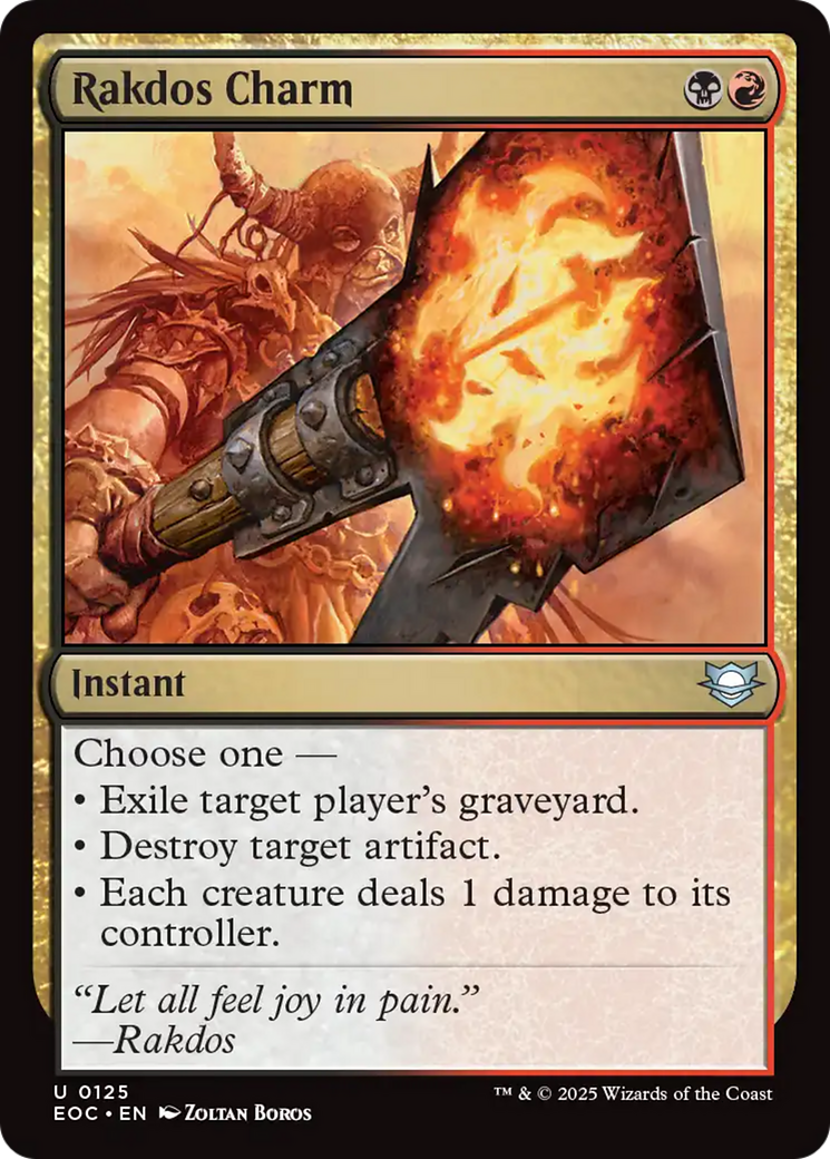 Rakdos Charm [Edge of Eternities Commander] | Chromatic Games