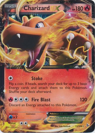 Charizard EX (11/106) (Jumbo Card) [XY: Flashfire] | Chromatic Games