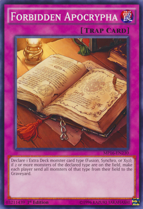 Forbidden Apocrypha [MP16-EN230] Common | Chromatic Games
