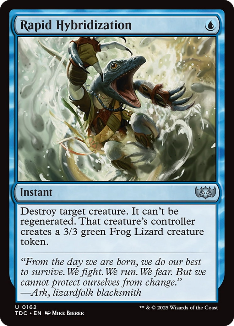 Rapid Hybridization [Tarkir: Dragonstorm Commander] | Chromatic Games