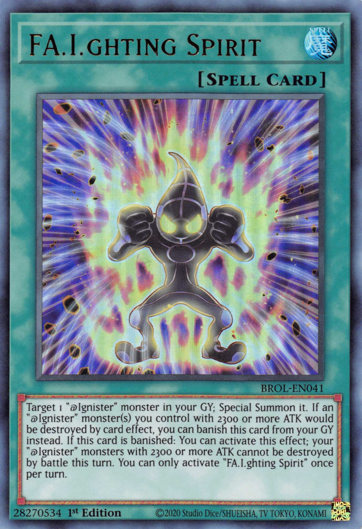 FA.I.ghting Spirit [BROL-EN041] Ultra Rare | Chromatic Games
