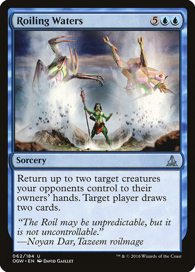 Roiling Waters 62/184 (Oath of the Gatewatch)  | Chromatic Games