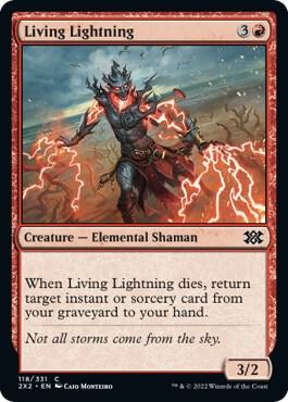 Living Lightning 118/331 (Double Masters 2022)  - Foil | Chromatic Games
