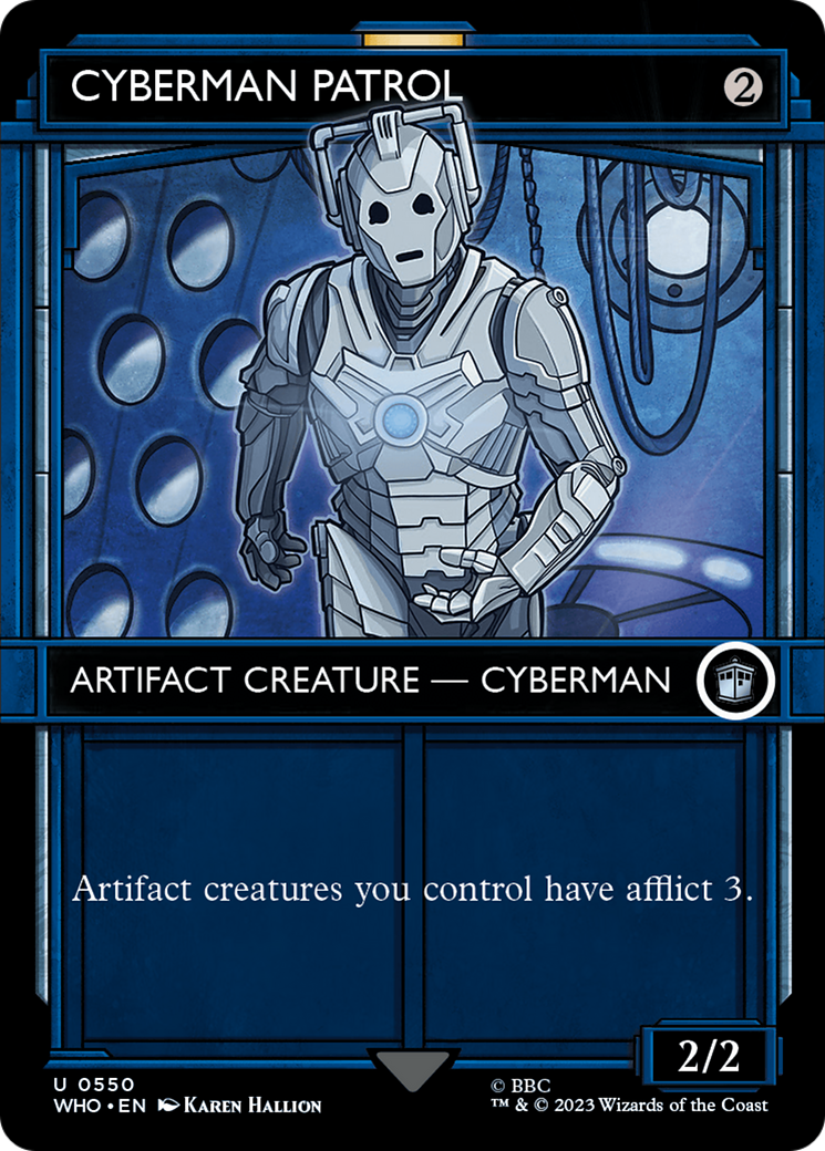 Cyberman Patrol (Showcase) [Doctor Who] | Chromatic Games