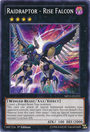 Raidraptor - Rise Falcon [MP15-EN223] Common | Chromatic Games